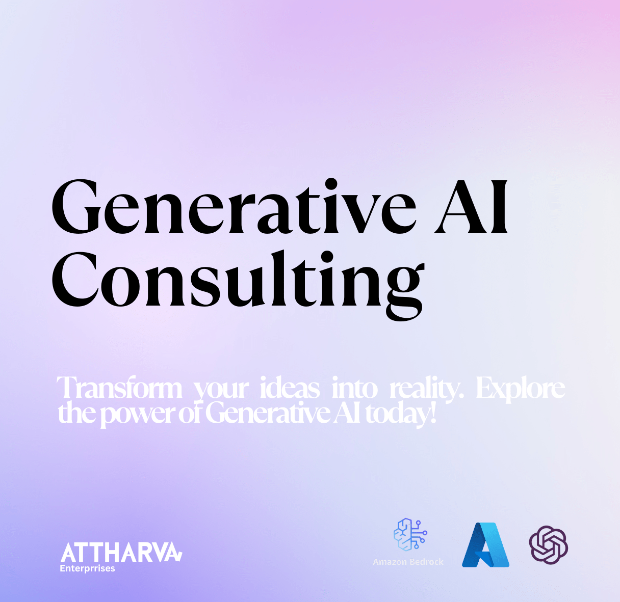 Attharva Enterprrises Generative AI Consulting Services